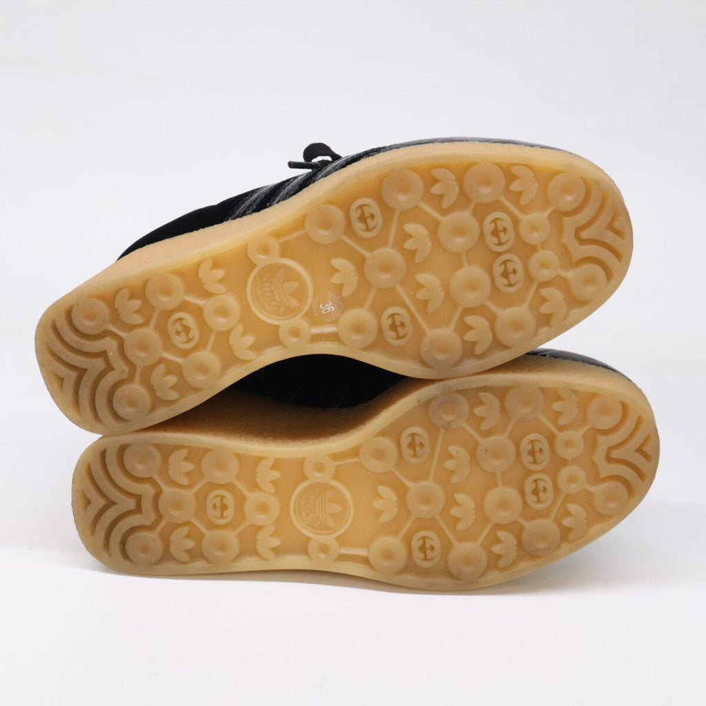 Gucci Gazelle Leather Suede Platform Sneakers — view 4