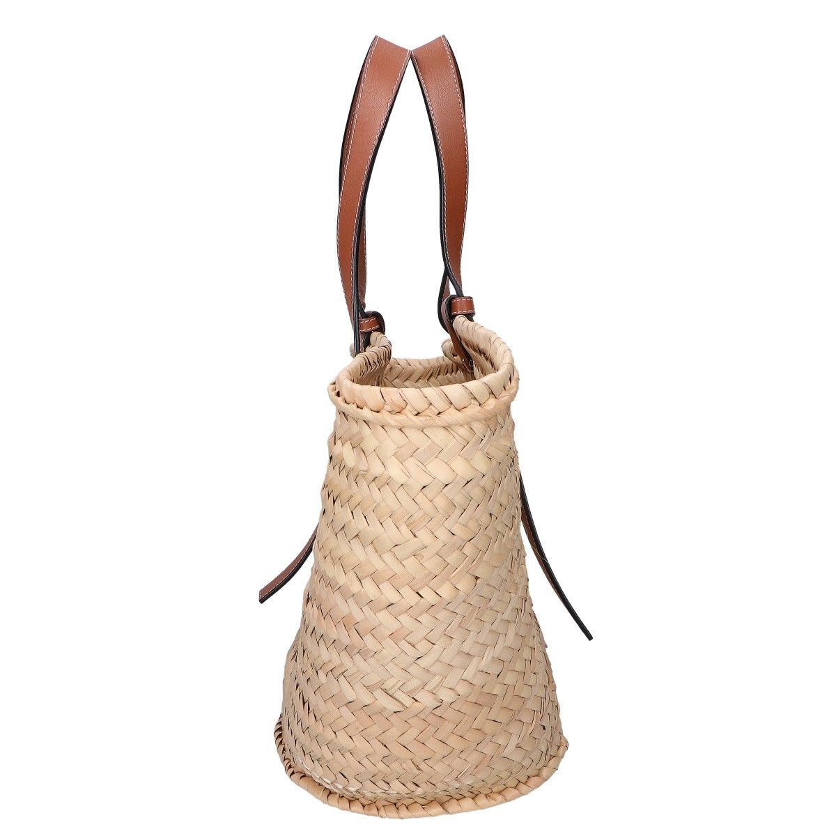 Loewe Basket Bag Palm Leaf & Calf — view 2