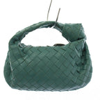 Bottega Veneta Teen Jodie Intrecciato Handbag Leather Blue KH