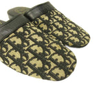 Dior Sandals le Monsieur Canvas Switch Leather Trotter Pattern Beige Black — view 3
