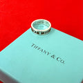 Tiffany & Co Vintage Atlas Ring 925 Sterling Silver
