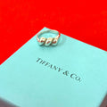 Tiffany & Co Vintage Twist Trope Ring 925 Sterling Silver Gold