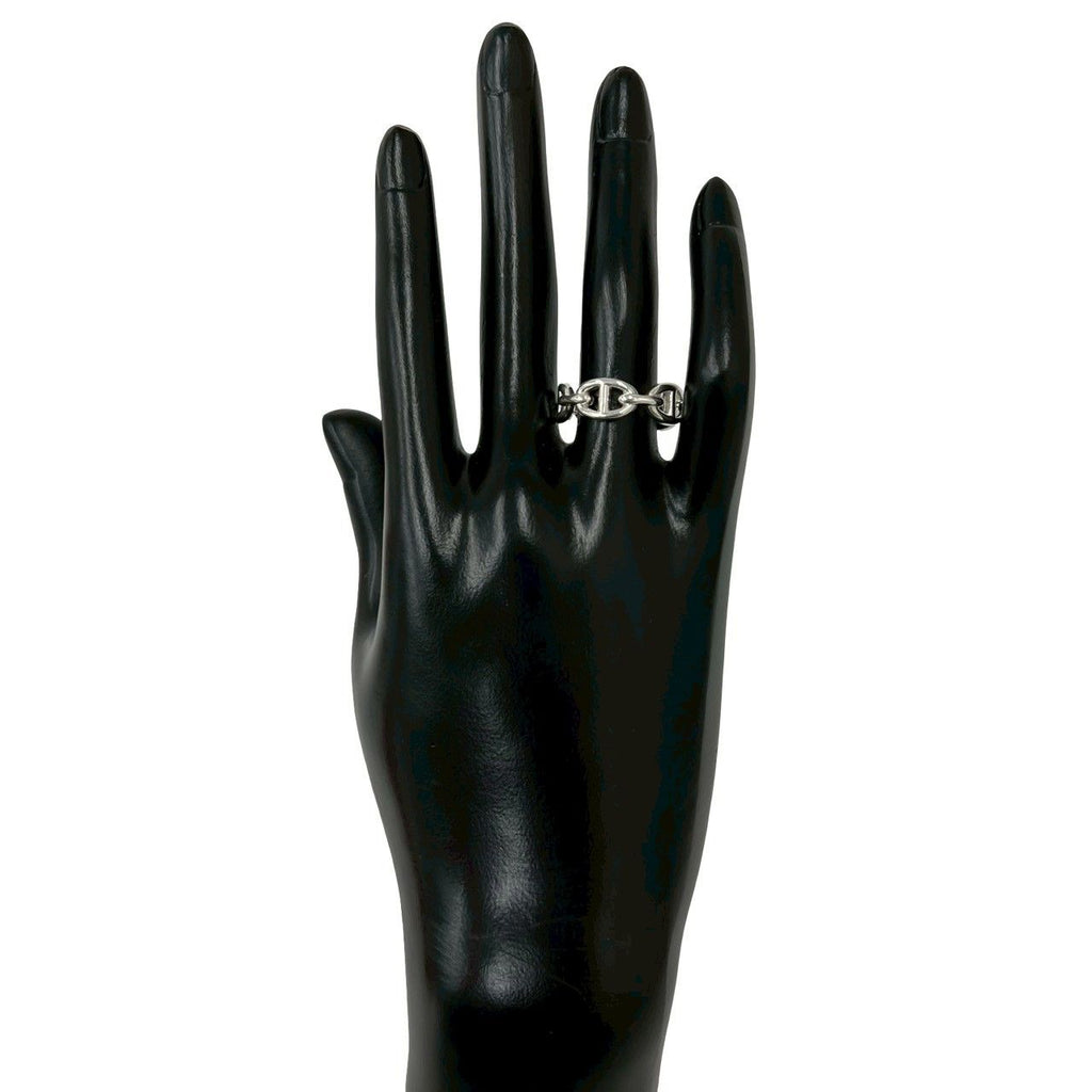 Hermes Enchainee Ring 925 Sterling Silver — view 2