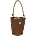 Hermes PM Shoulder Bag Barenia Brown