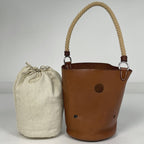 Hermes PM Shoulder Bag Barenia Brown — view 4