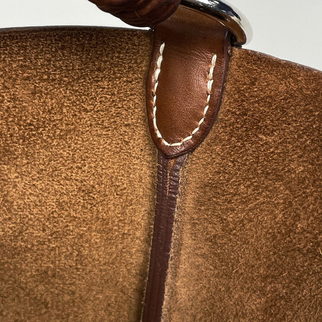 Hermes PM Shoulder Bag Barenia Brown — view 9