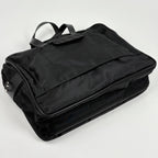 Prada Business 2-Way Briefcase Nylon Nero — view 2