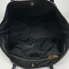 Prada Logo Tote Nylon Nero — view 6