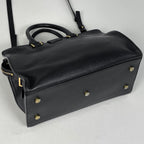 Saint Laurent Cabas Handbag Small 2-Way Leather Black — view 2