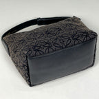 Loewe Cubby Small Handbag Anagram Canvas Black — view 2