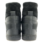 Louis Vuitton Monogram Suede High Cut Sneakers 39.5 Black — view 3