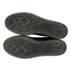 Louis Vuitton Monogram Suede High Cut Sneakers 39.5 Black — view 5