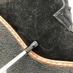Louis Vuitton Monogram Wedge Sole Short Boots 38.5 Black — view 7