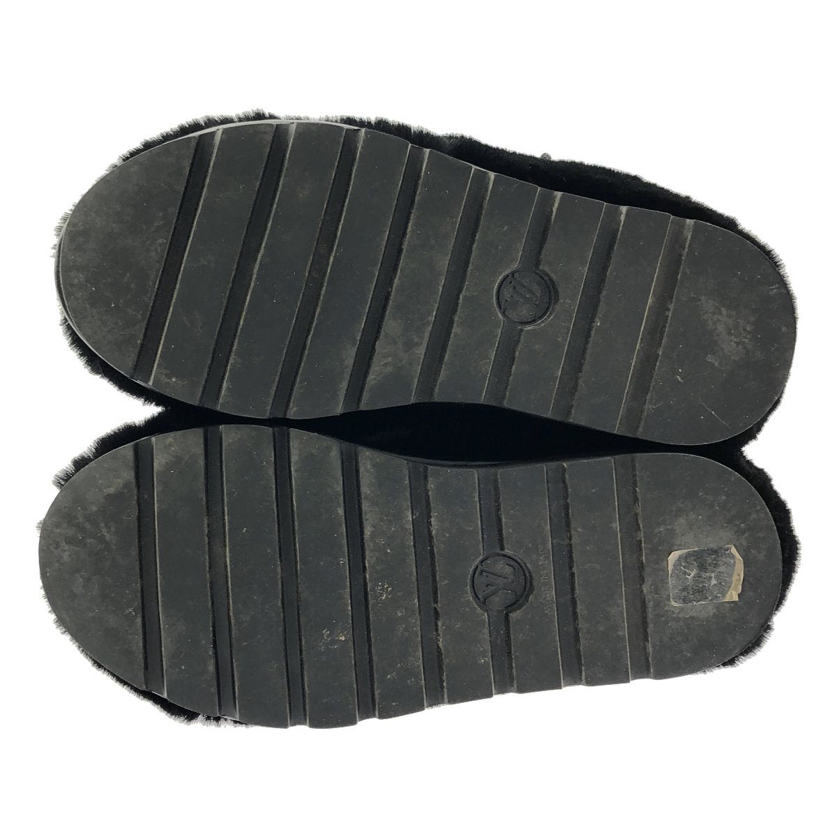 Louis Vuitton Monogram Short Boots Black — view 5