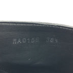 Louis Vuitton Monogram Wedge Sole Lace Up Shoes 38.5 Black — view 6