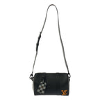 Louis Vuitton Damier Distended City Keepall Shoulder Bag Black