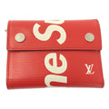 Louis Vuitton Supreme Epi Chain Compact Wallet