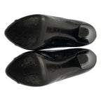 Louis Vuitton Patent Leather Monogram High Heels 39 Wine — view 5
