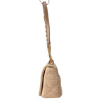 Dior Shoulder Bag Lucaro Small Light Pink Beige Leather — view 4