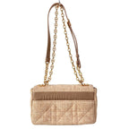 Dior Shoulder Bag Lucaro Small Light Pink Beige Leather — view 3
