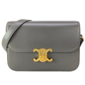 Celine Shoulder Bag Classic Triomphe Pebble