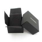 Chanel Earrings CC Logo Silver White Clear — view 7