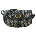 Dior Shoulder Bag Bobbi Gray Dark Navy Multi