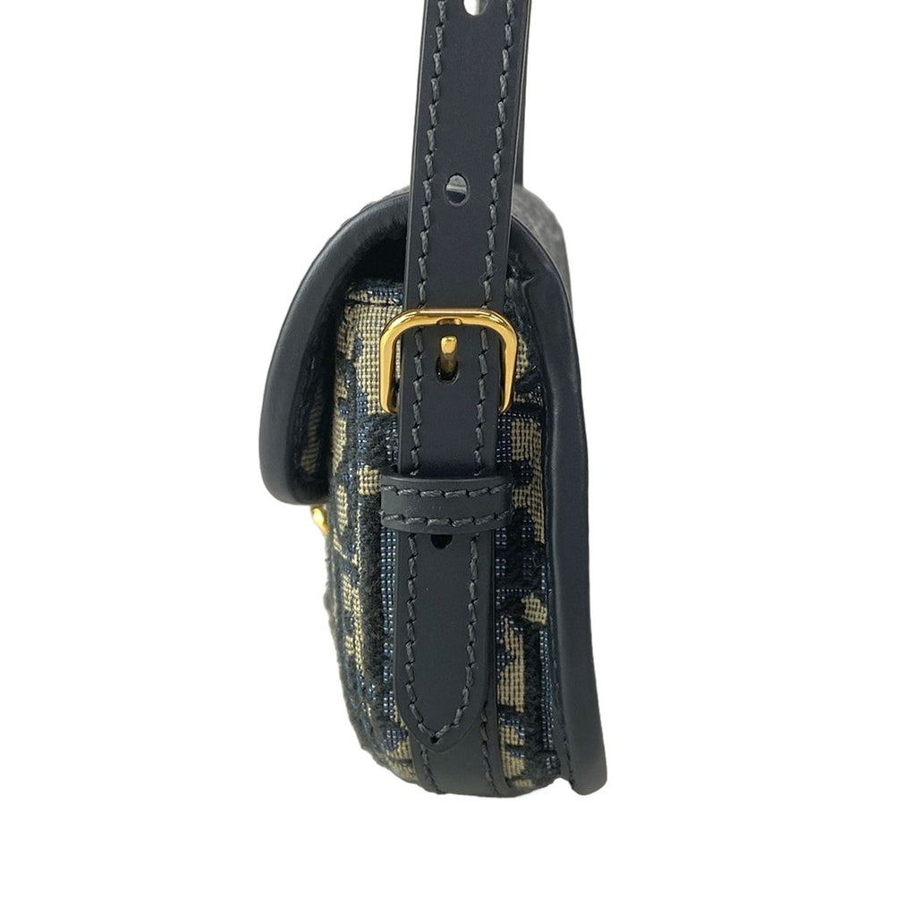 Dior Shoulder Bag Bobbi Gray Dark Navy Multi — view 4