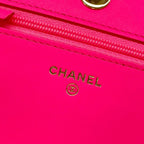 Chanel Wallet Boy Stitch Pink Chain Gold Metal Leather — view 6