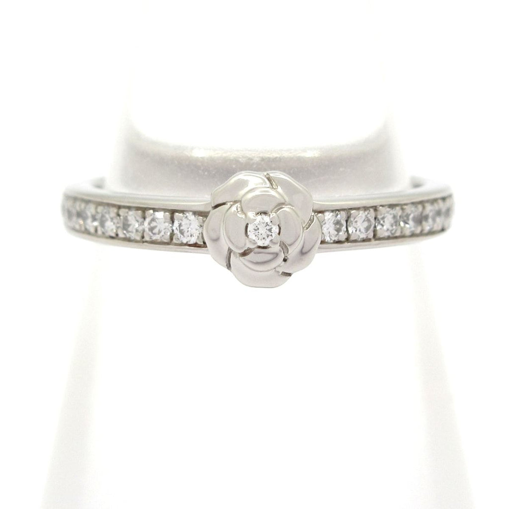 Chanel Ring 48 Camellia Diamond