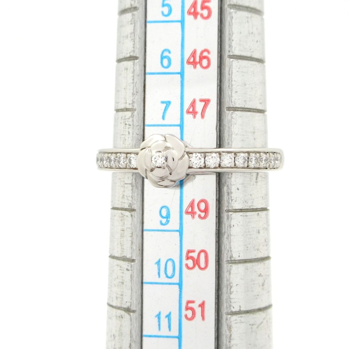 Chanel Ring 48 Camellia Diamond — view 6