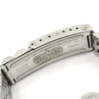 Rolex Watch Datejust Boys SS 19 Frames Remaining 4 Required OH White — view 4
