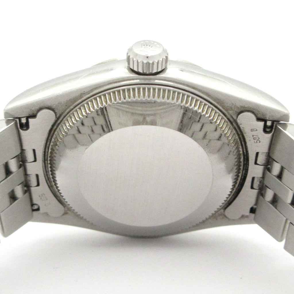 Rolex Watch Datejust Boys SS 19 Frames Remaining 4 Required OH White — view 3