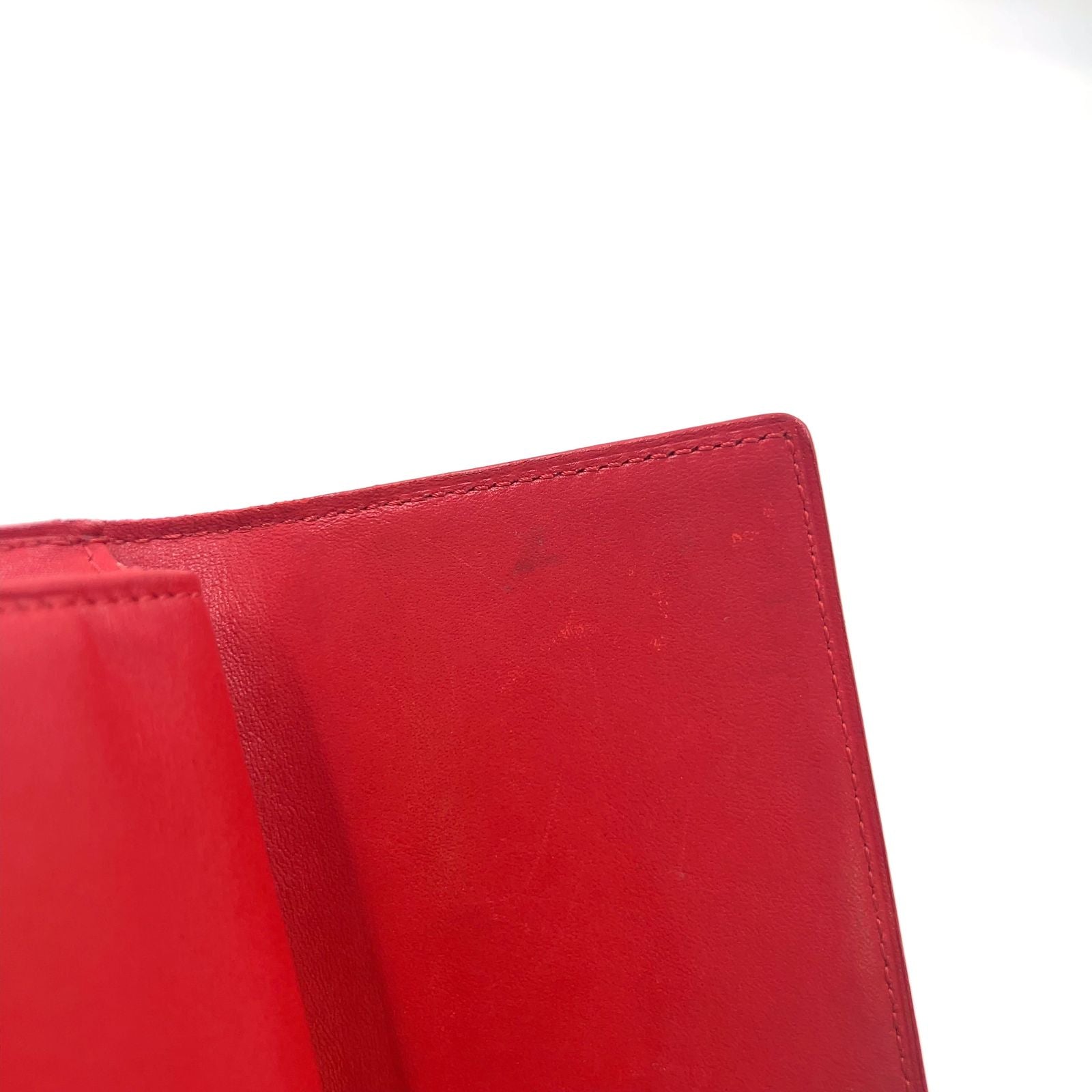 Louis Vuitton Porto Tresor International Epi Castilian Red Enamel Leather — view 7