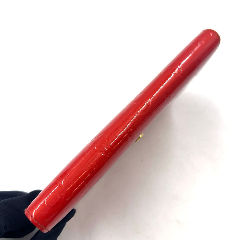Louis Vuitton Porto Tresor International Epi Castilian Red Enamel Leather — view 5