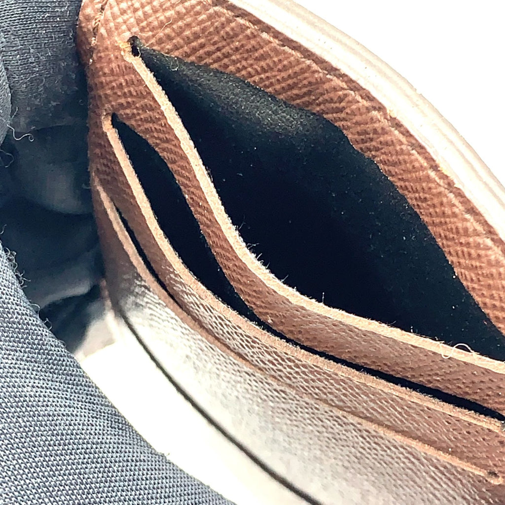 Louis Vuitton Organizer de Poche Damier Graphite Leather Brown Card Case — view 8