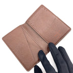Louis Vuitton Organizer de Poche Damier Graphite Leather Brown Card Case — view 3