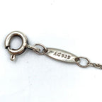 Tiffany & Co Diamond by the Yard Open Heart Clear Silver Bracelet — view 7