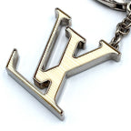 Louis Vuitton Bijou Sac Fleur de Epi Bag Charm Enamel Metal Silver White — view 7