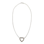 Tiffany & Co Twist Heart Yellow Gold Silver Necklace — view 3