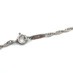 Tiffany & Co Twist Heart Yellow Gold Silver Necklace — view 5