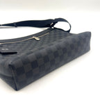 Louis Vuitton Mick PM Damier Graphite Initial Leather Black Shoulder Bag Silver — view 8