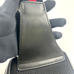 Gucci Soft GG Supreme Sherry Line Leather Dark Gray Black Multicolor Belt — view 5