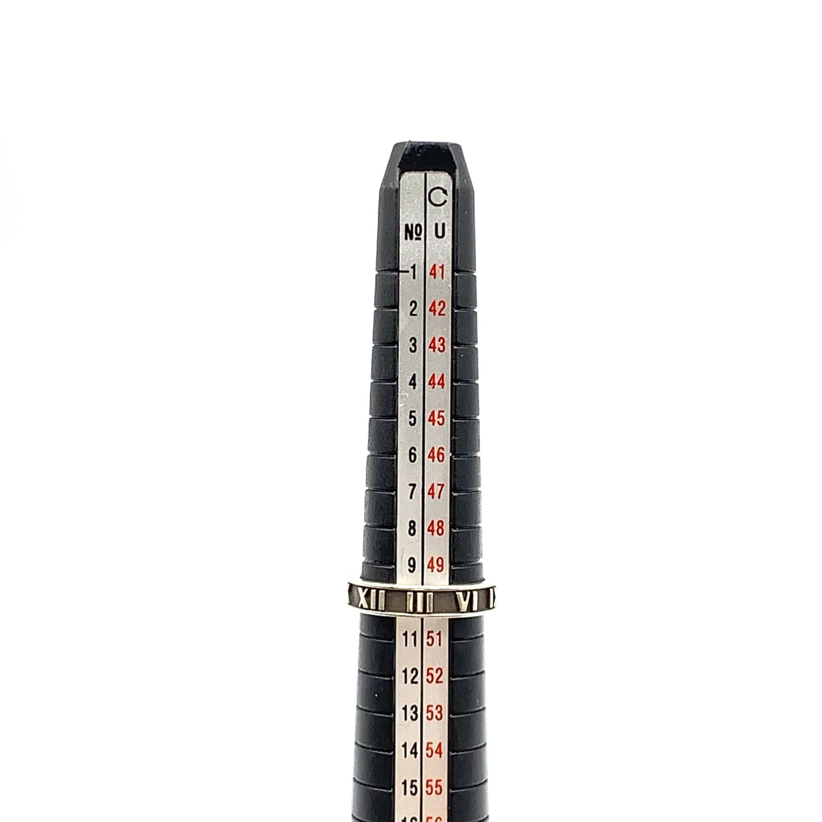 Tiffany & Co Atlas Silver Ring — view 9