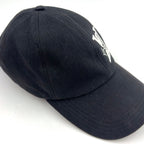 Louis Vuitton LV Smash Cotton Rayon Black White Hat Silver — view 6
