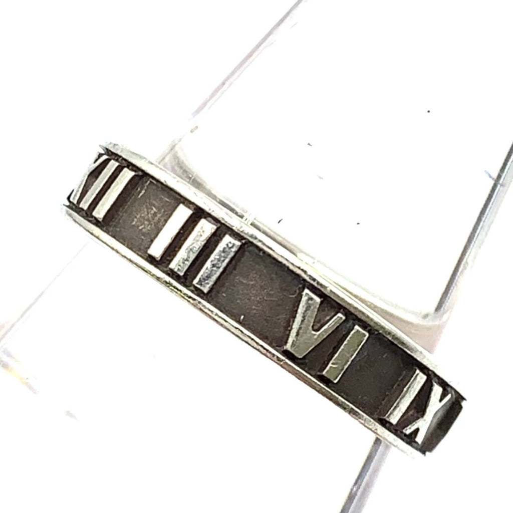 Tiffany & Co Atlas Silver Ring — view 8
