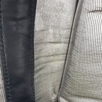 Gucci Mesh Leather Nylon Black Tote Silver — view 6