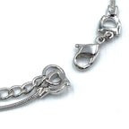 Dior Cat & D Metal Color Beads Silver Turquoise Blue Bracelet — view 9