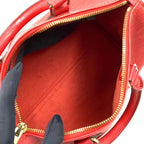 Louis Vuitton Speedy 25 Epi Castilian Red Leather Handbag Gold — view 3