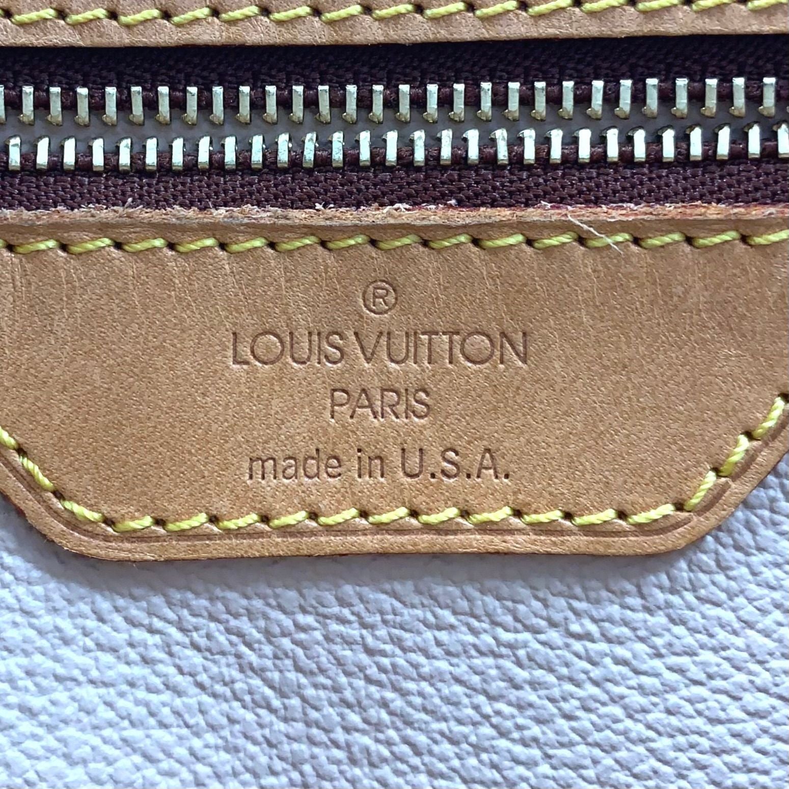 Louis Vuitton Bucket PM Monogram Leather Brown Shoulder Bag Gold — view 4